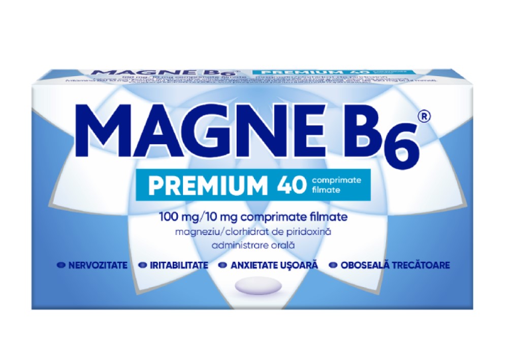 Magne B6® Forte (Premium) comp.film.100mg/10mg N20x2 Opella