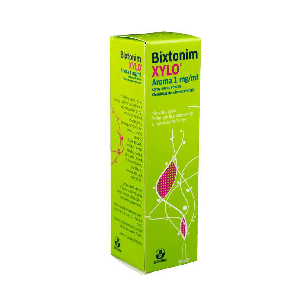 Bixtonim Xylo® Aroma spray naz.,sol.1mg/ml 10ml N1 Biofarm