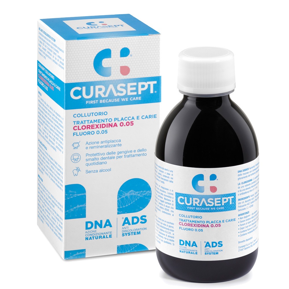 Curasept Apa de gura ADS 205 clorhexidina 0.05% 200ml