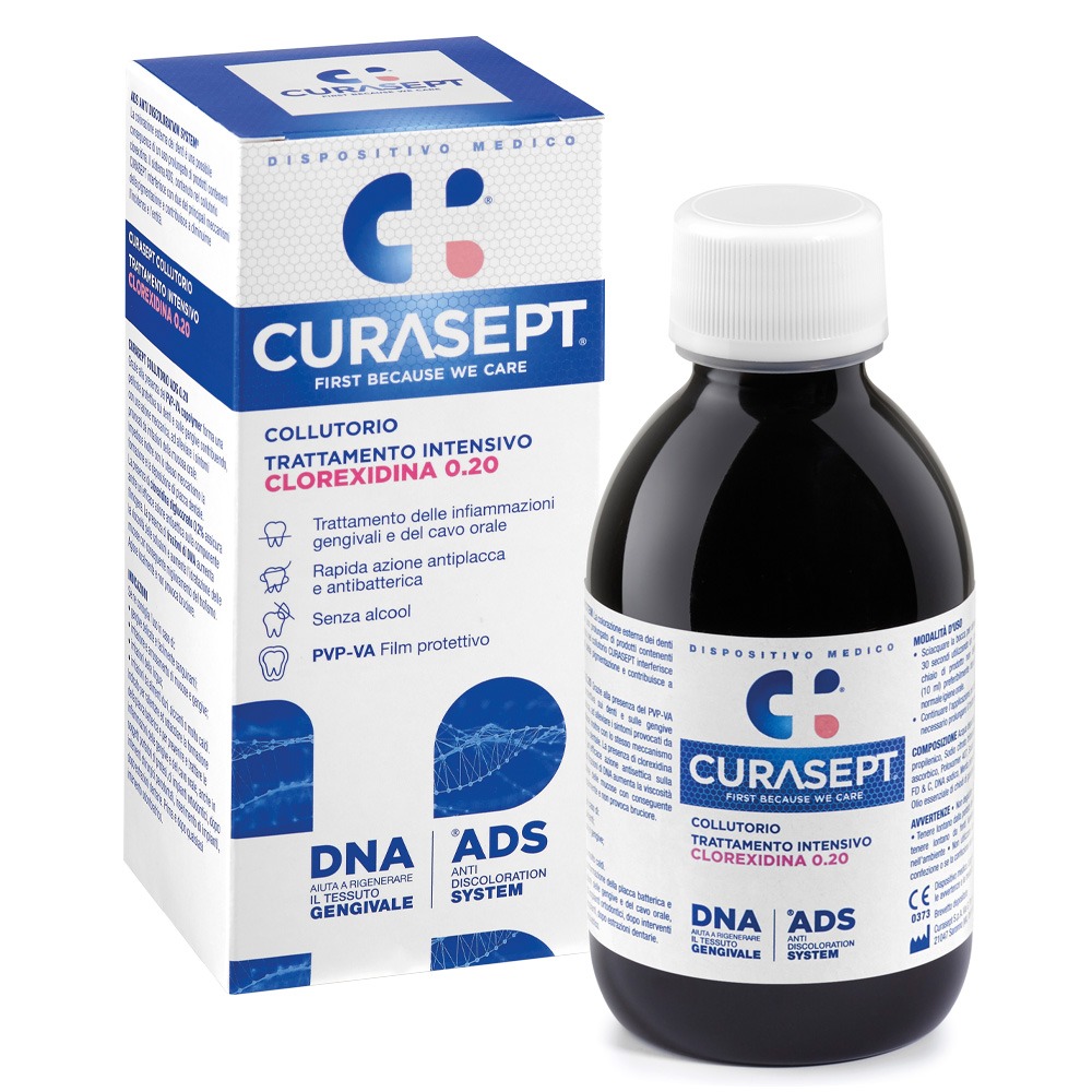 Curasept Apa de gura ADS 220 clorhexidina 0.2% 200ml