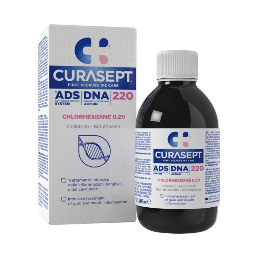 Curasept Apa de gura ADS 220 clorhexidina 0.2% 200ml