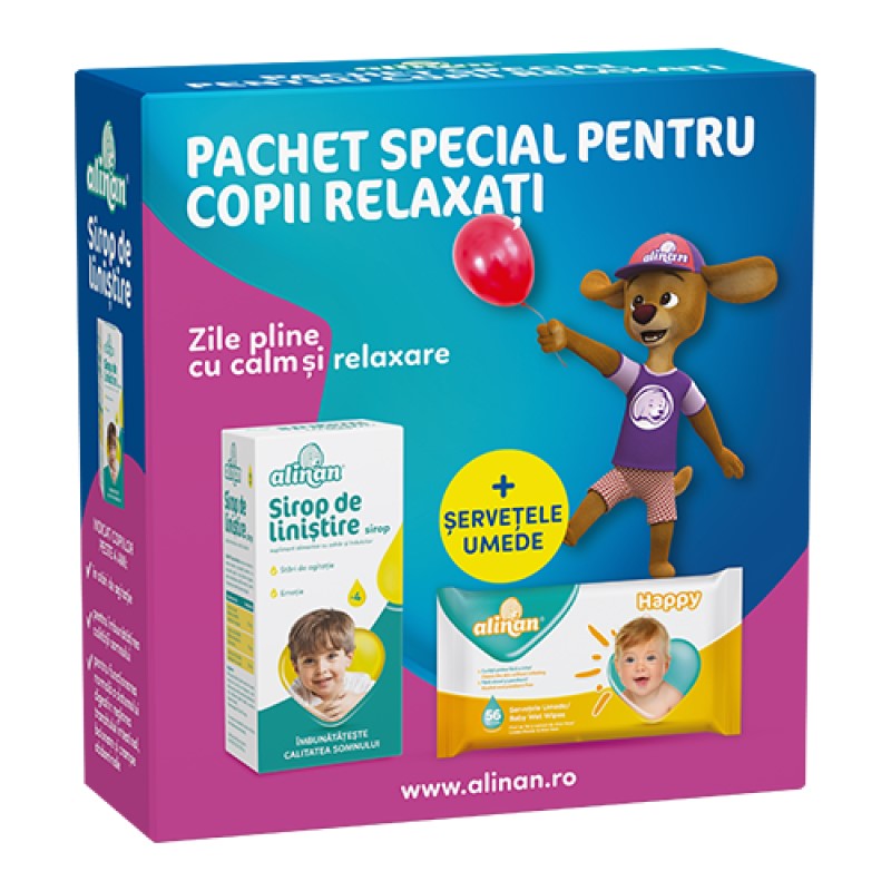 Alinan Sirop de linistire 150ml (+4ani) + CADOU Fiterman