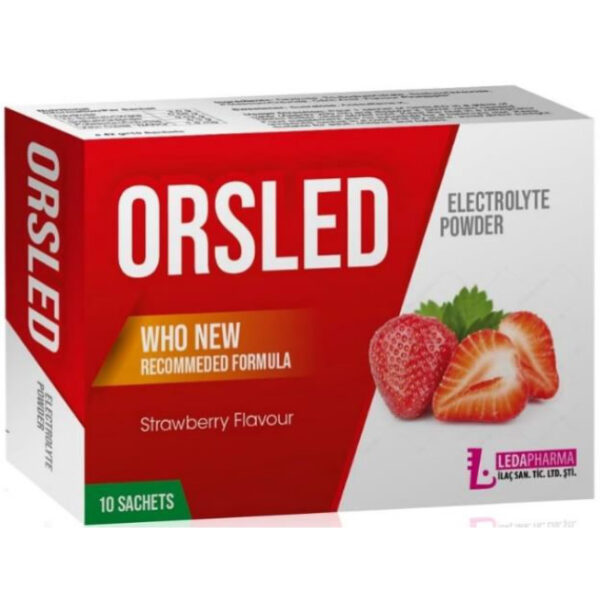 ORSLED electroliti (hidratare, recuperare, energie)  plic N10