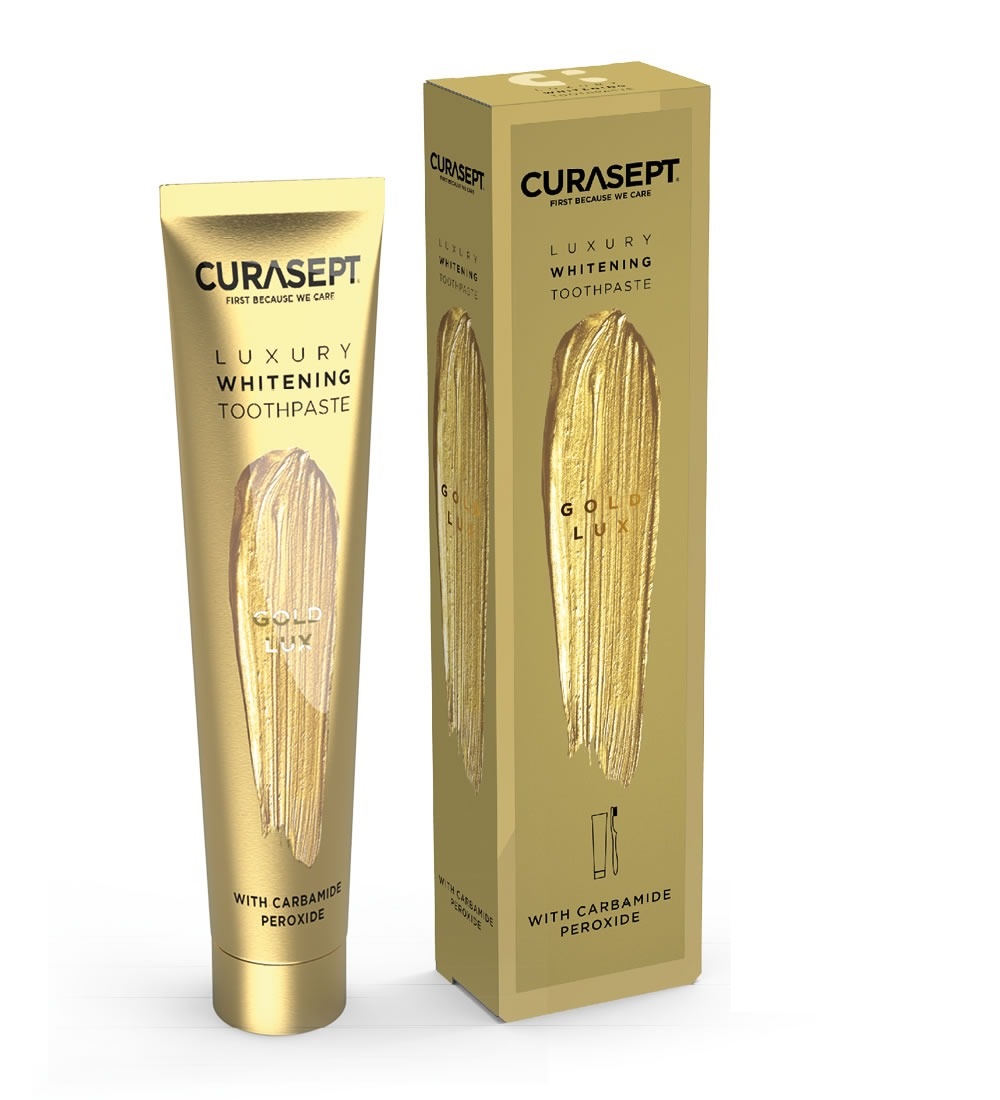 Curasept Pasta de dinti Gold Luxury Whitening 75ml