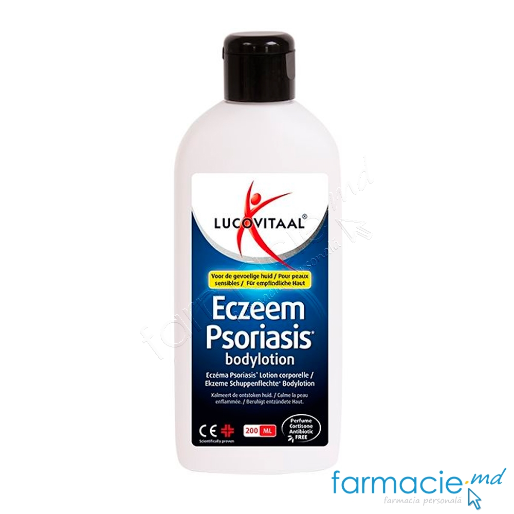 Lucovitaal Eczeem Psoriasis Lotiune corp 200ml in remisie