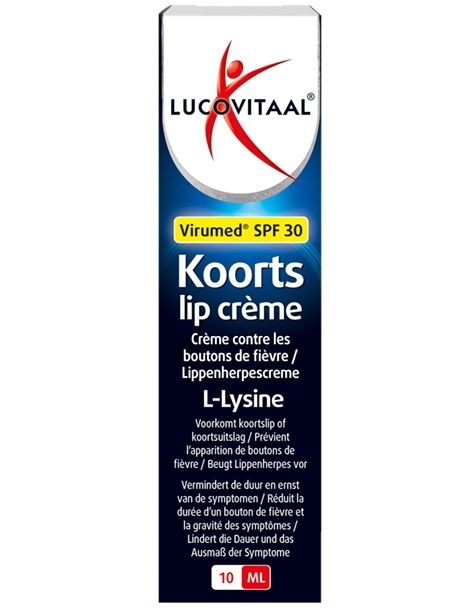 Lucovitaal Crema Antiherpes buze cu L-Lysine, SPF30 10ml