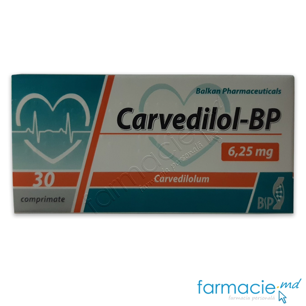 Carvedilol-BP comp.6,25mg N10x3 Balkan