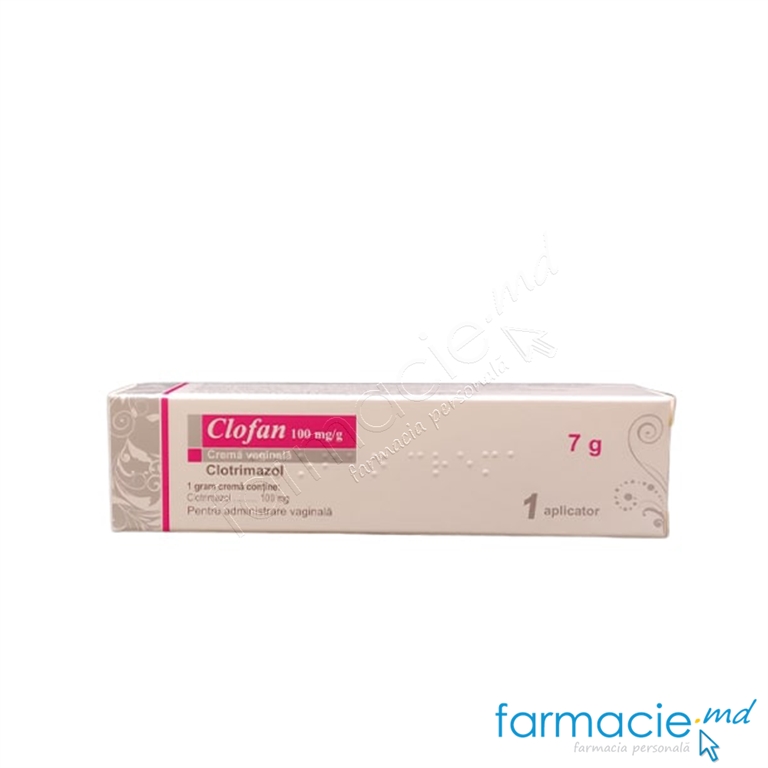 Clofan crema vag.100mg/g 7g N1 Kusum