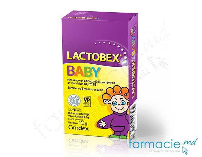 Lactobex baby pulbere 1g N10