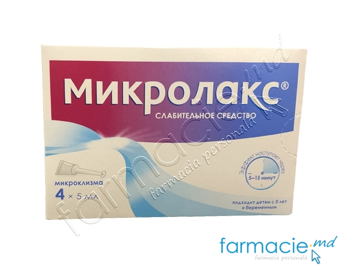 Microlax® sol. rect. (90 mg/12,9 mg/893 mg) 5 ml N4