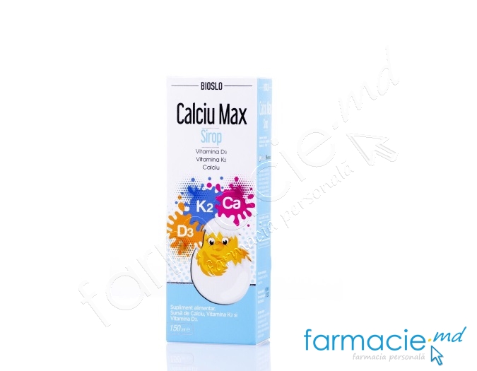 Calciu Max sirop 150ml Bioslo