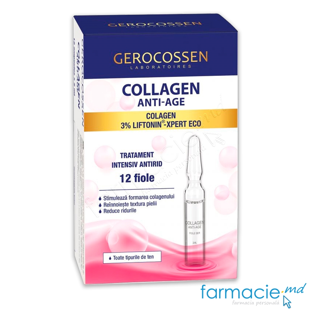 Gerocossen Colagen Anti Age tratament intensiv antirid fiole 25+2ml N12