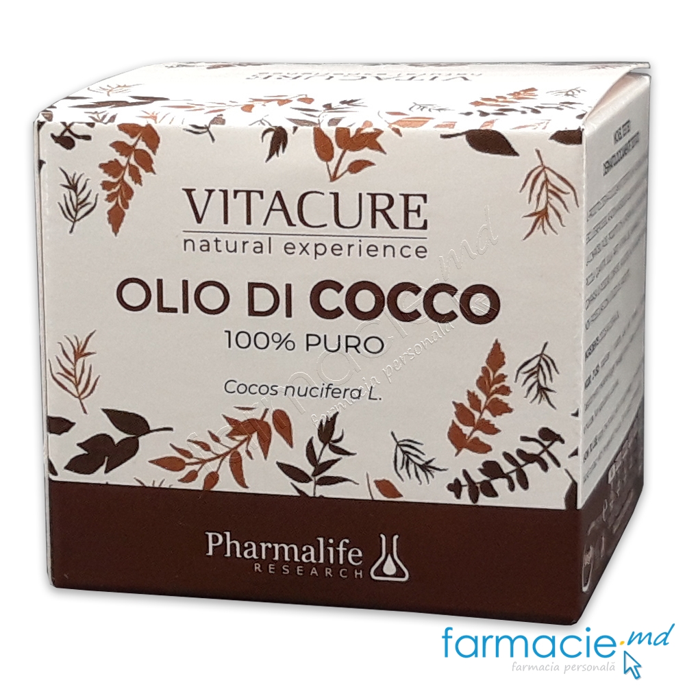 Ulei Cocos 100% 250ml Vitacure