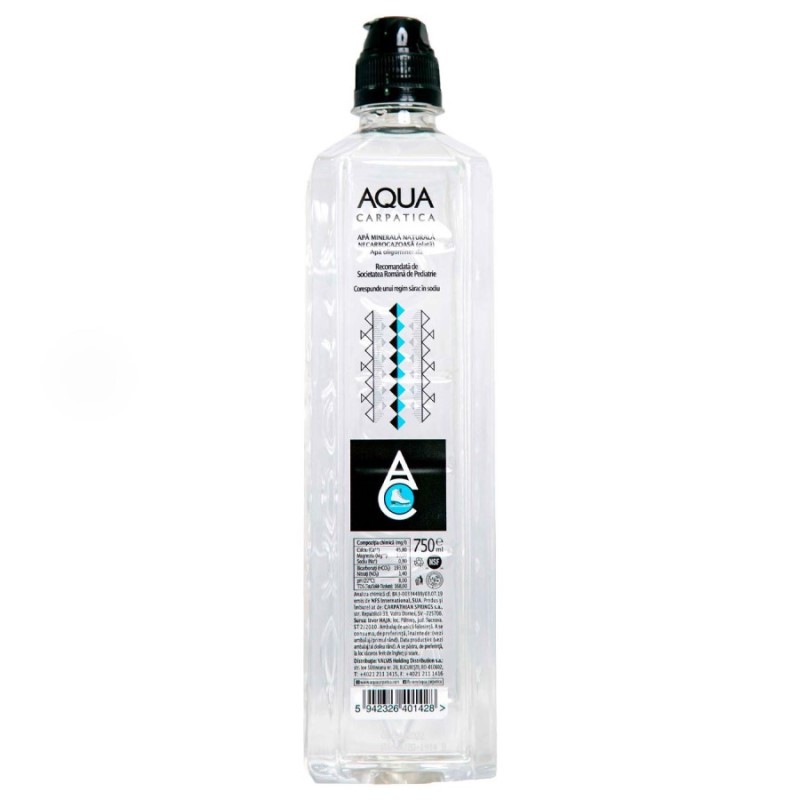 Apa minerala Aqua Carpatica 0.75l Sport