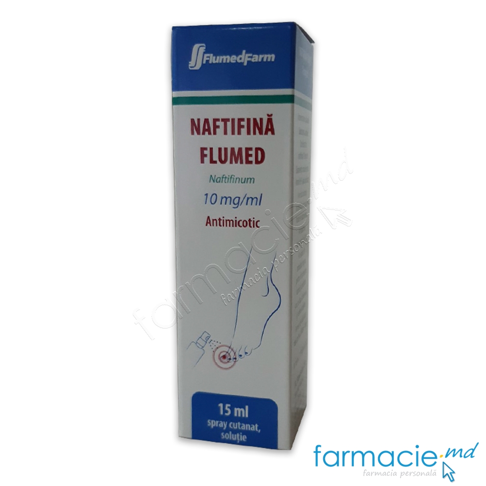 Naftifina spray cutan.,sol.10mg/ml 15ml N1 Flumed-Farm
