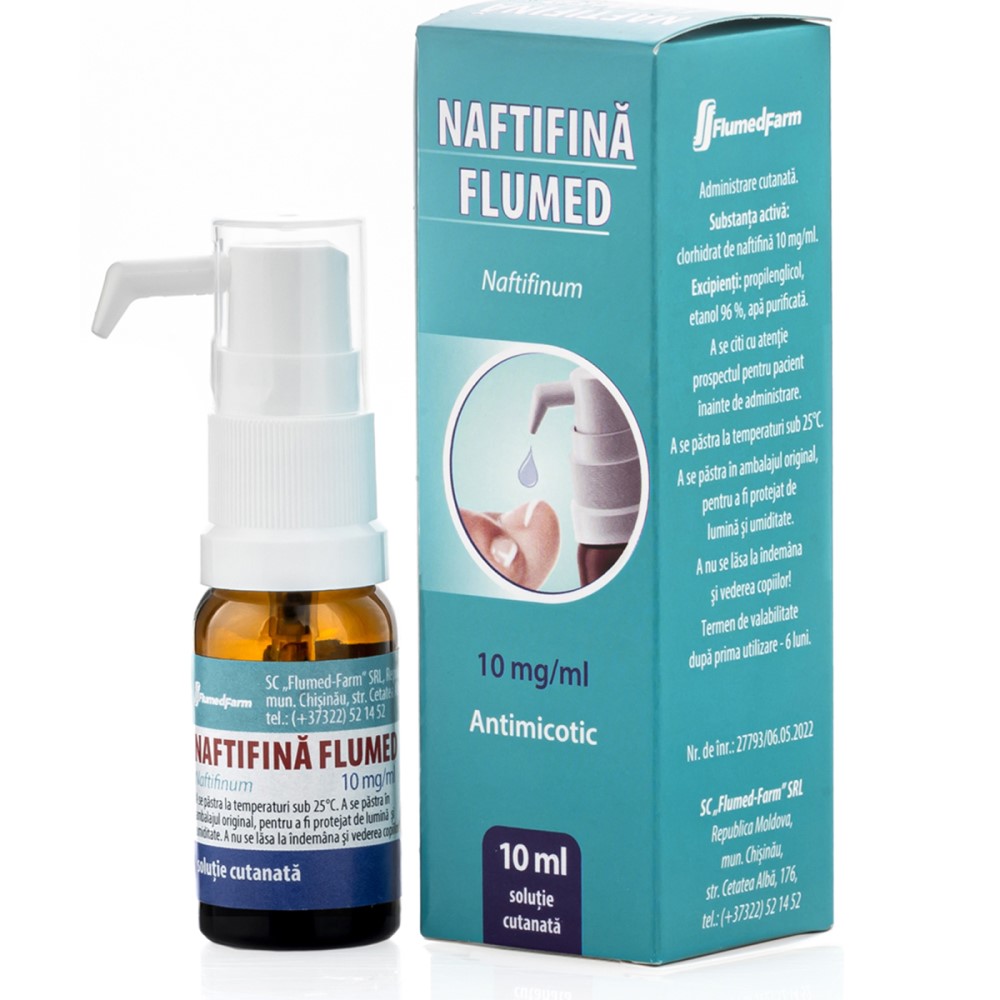 Naftifina sol.cutan.10mg/ml 10ml N1 Flumed-Farm