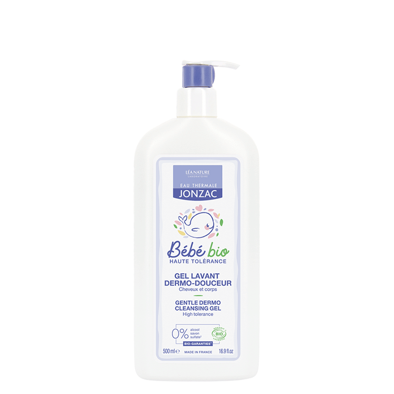 Jonzac Bebe Bio Gel dus, par, corp 500ml
