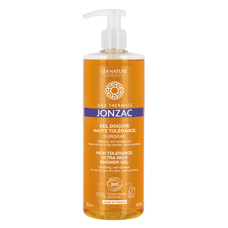 Jonzac Gel dus High Tolerance Ultra Rich piele foarte uscata BIO 500ml