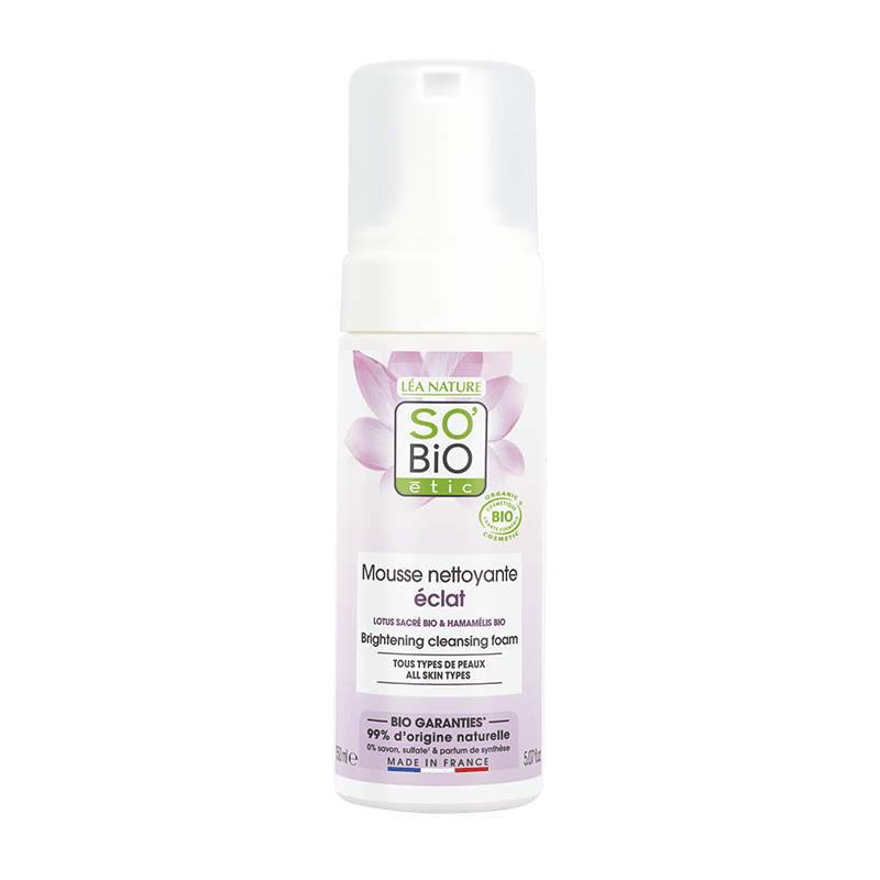 So Bio Spuma curatare fata lotus, musetel toate tipurile piele 150ml