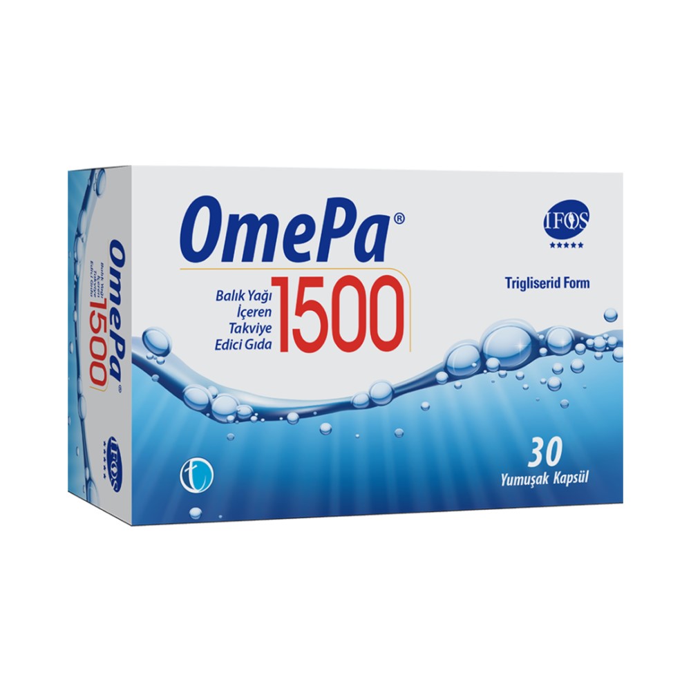 OMEPA Omega-3 80% 1500mg + Astaxantina caps. N30 (1/zi) Cardio Tab Ilac