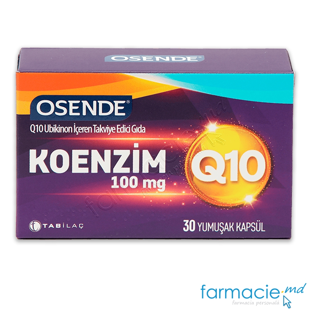 OSENDE Coenzima Q10 100mg caps.gelatin.N30 Cardio TAB ILAC