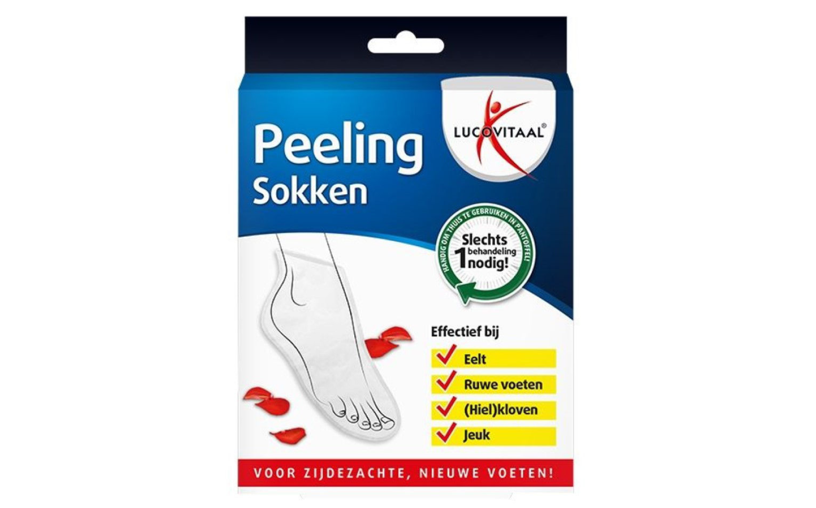 Lucovitaal Sosete exfoliante pereche N1