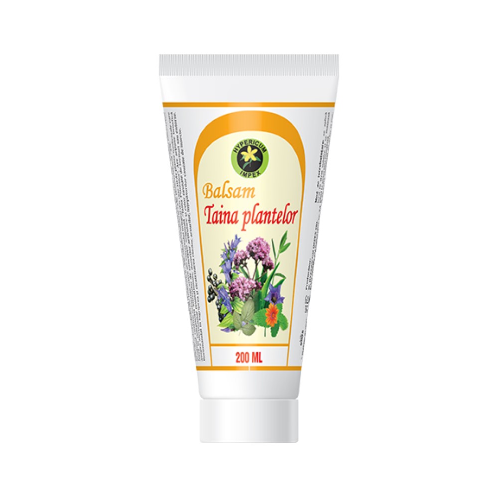 Balsam Taina plantelor 200ml (antireumatic, cicatrizant, hidratant) Hypericum