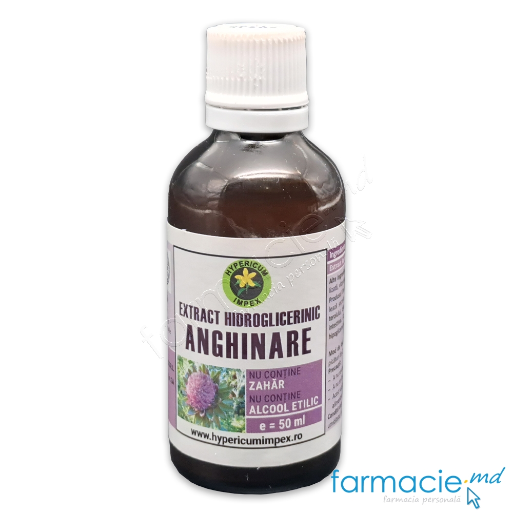 Extract hidroglicerinic anghinare 50ml Hypericum