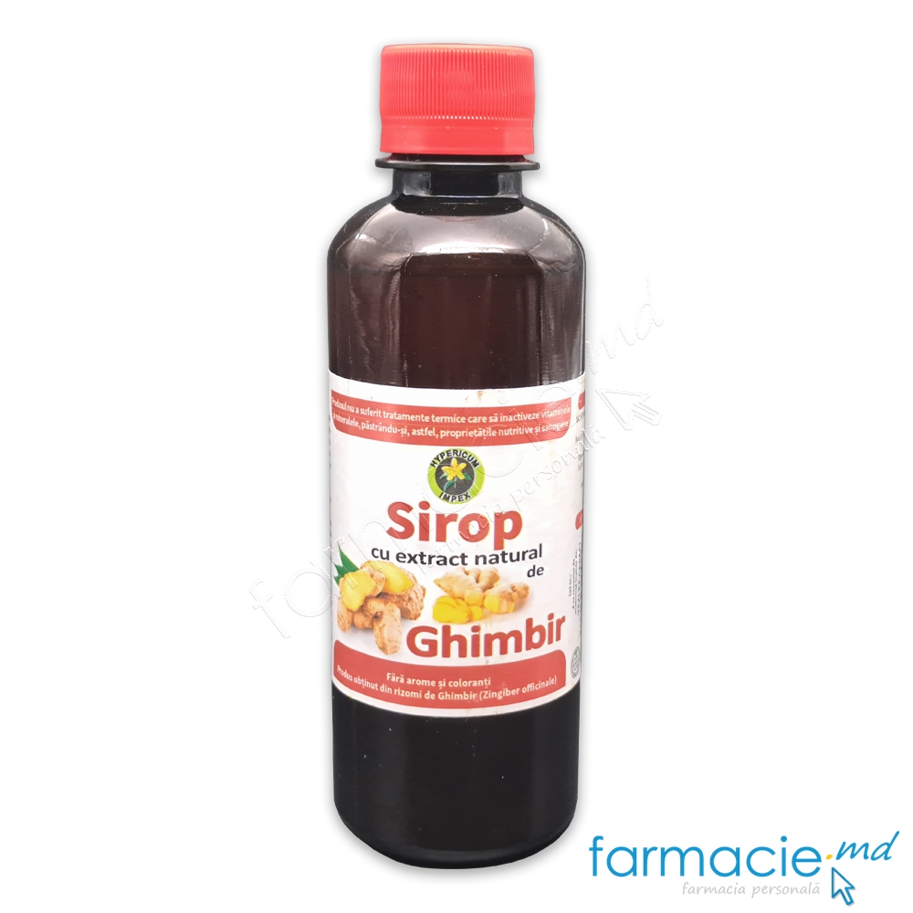 Ghimbir sirop 250ml Hypericum