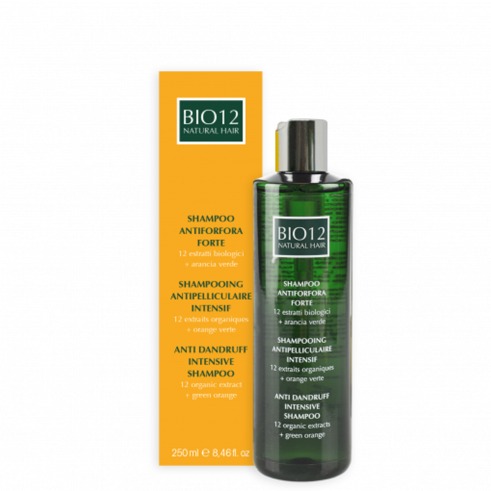 Bio 12 Sampon Antimatreata intensiv portocala verde, 12 extracte organice 250ml