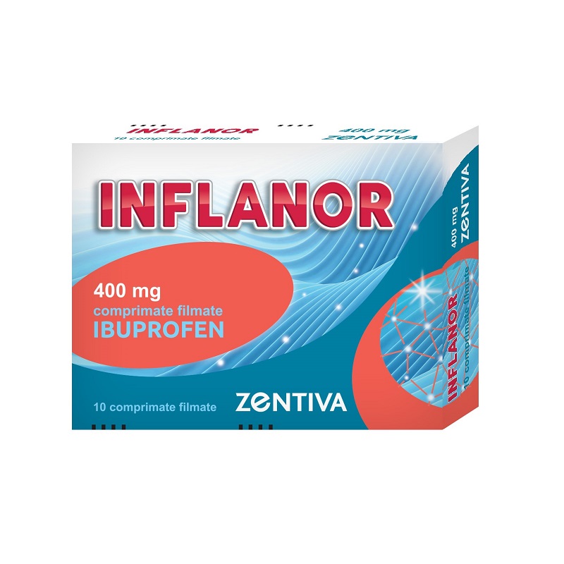 Inflanor (Ibuprofen) comp.film.400mg N10 Zentiva