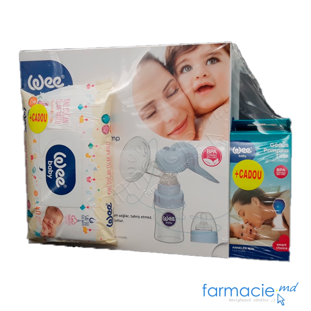 Weebaby Set 2 succipompe+servetele umede