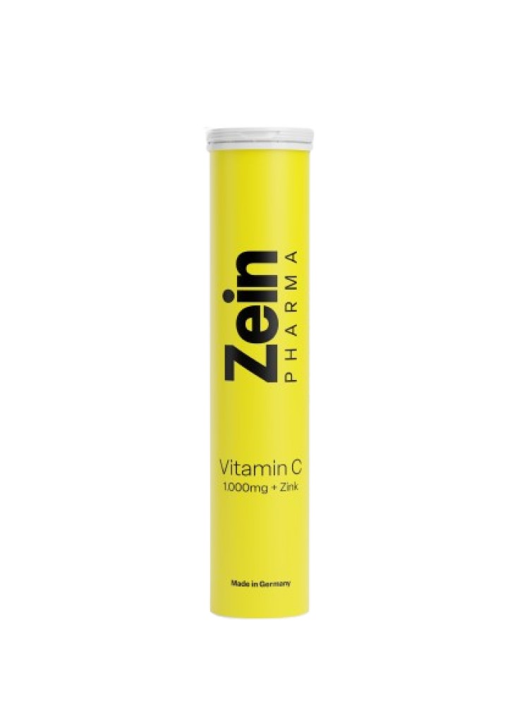 Vitamina C 1000mg+Zinc 10mg comp.eferv.N20 (portocala) ZeinPharma