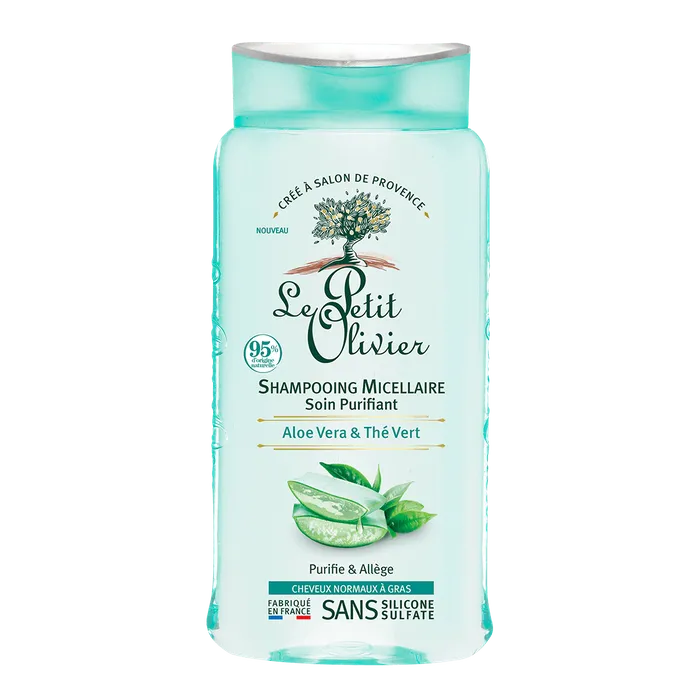 Le Petit Olivier Sampon Micelar par normal si gras Aloe Vera&Ceai Verde 250ml