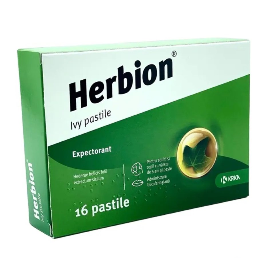 Herbion® Ivy pastile 35mg N8x2 (TVA8%) KRKA