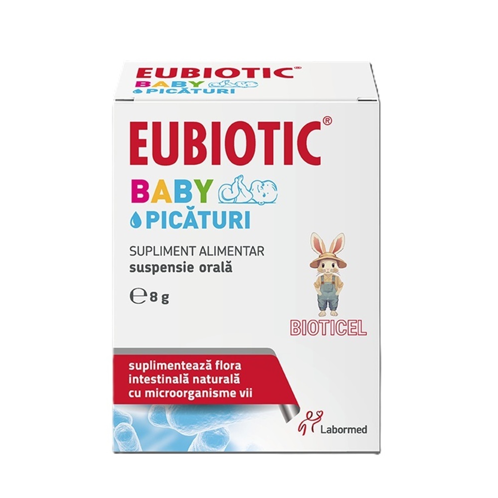 Eubiotic Baby picaturi 8g N1 Labormed