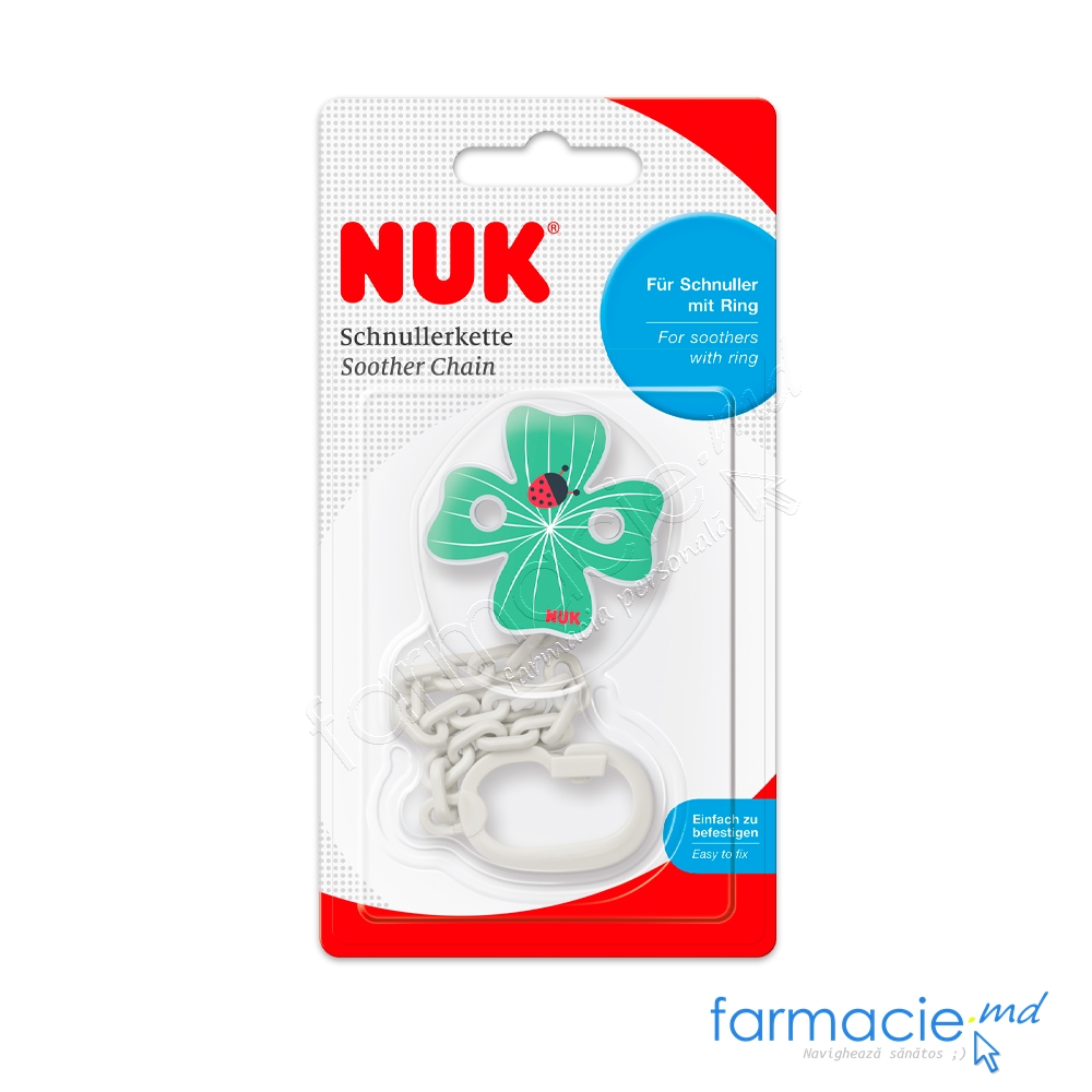 NUK Lantisor-clema pentru suzeta