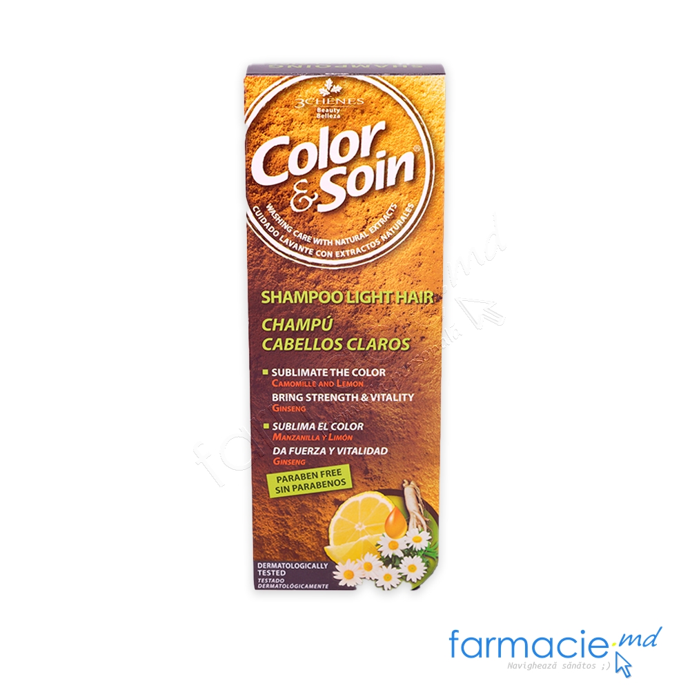 Sampon 3Chenes (par vopsit,deschis) 250ml