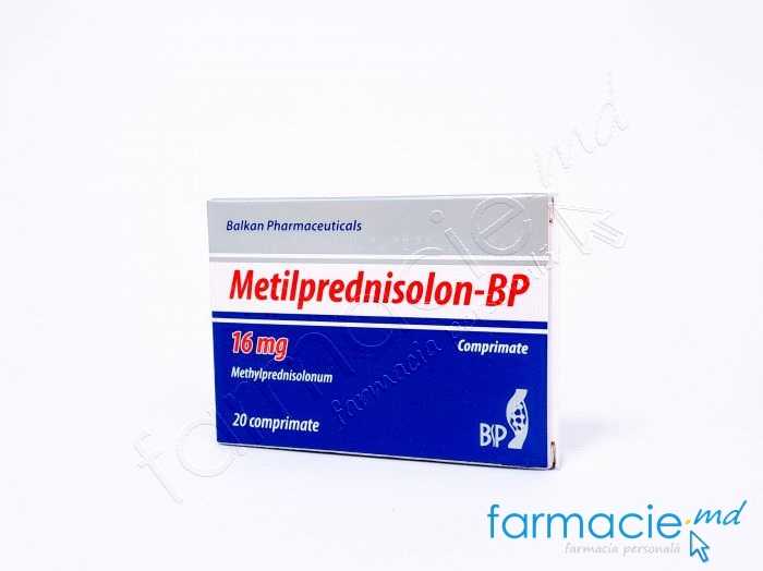 Metilprednisolon-BP comp. 16 mg N20 (Balkan)