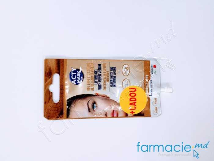 Acty Mask Gel Lifting cu Venin Vipera 15ml,acid.hyaluronic collagen+1CADOU