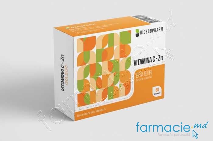 Vitamina C-Zn draje N20x3 Depofarm