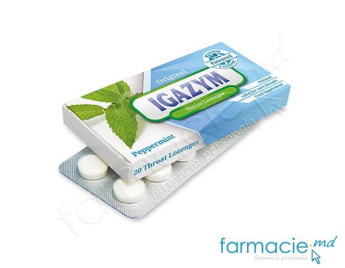 IGAZYM Colostrum Lysozyme pentru git menta comp. N20