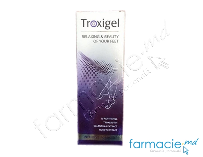 Troxigel formula intensiva (D-Panthenol,troxerutin,galbenele) gel 75ml