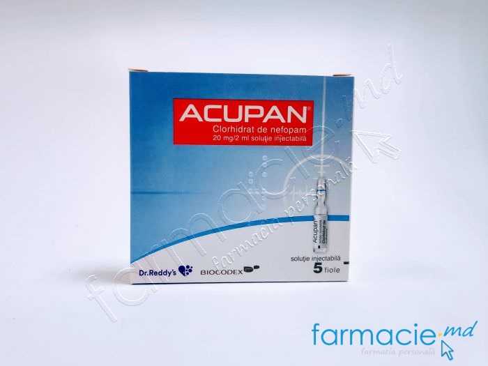 Acupan sol.inj.20mg/2ml 2ml N5 Biocodex