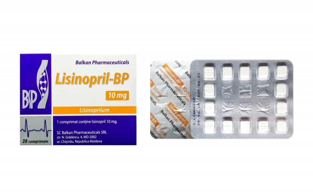 Lisinopril-BP comp.10mg N14x2 Balkan
