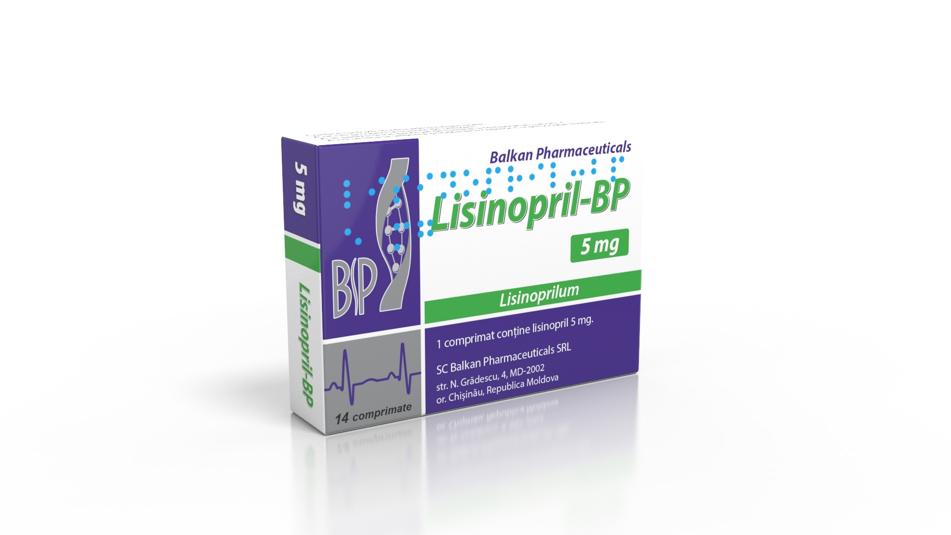Lisinopril-BP comp.5mg N14x2 Balkan