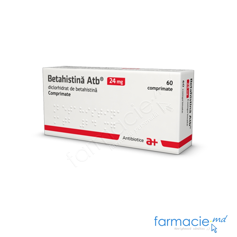 Betahistina Atb® comp.24mg N10x6 Antibiotice