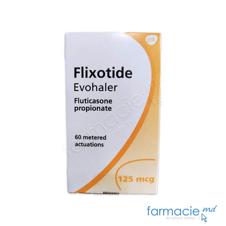 Flixotide® Evohaler™susp.de inhal.presuriz.125mcg/doza  60doze (Compensat) Glaxo