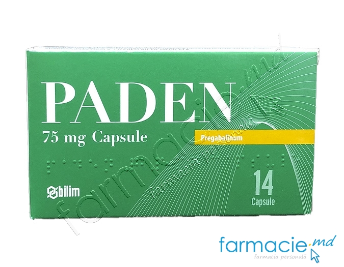 Paden caps. 75 mg N14