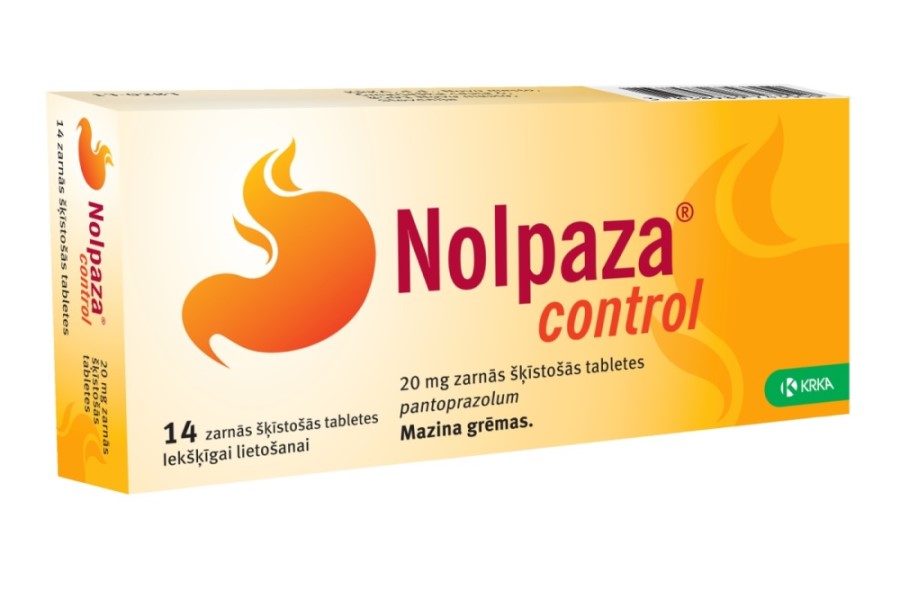 Nolpaza® control comp.gastrorez.20mg N7x2 KRKA